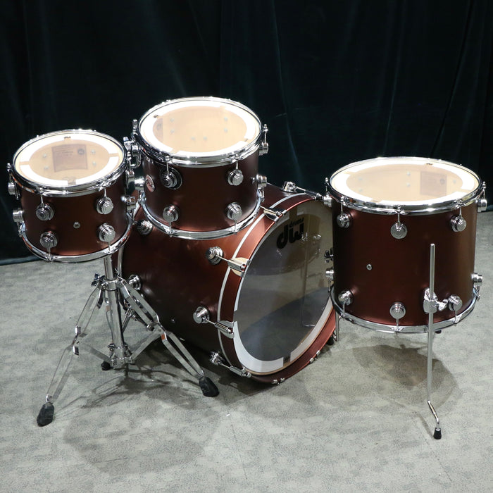 DW Collector's SSC Maple Drum Kit 22-10-12-16in - Root Beer Metallic