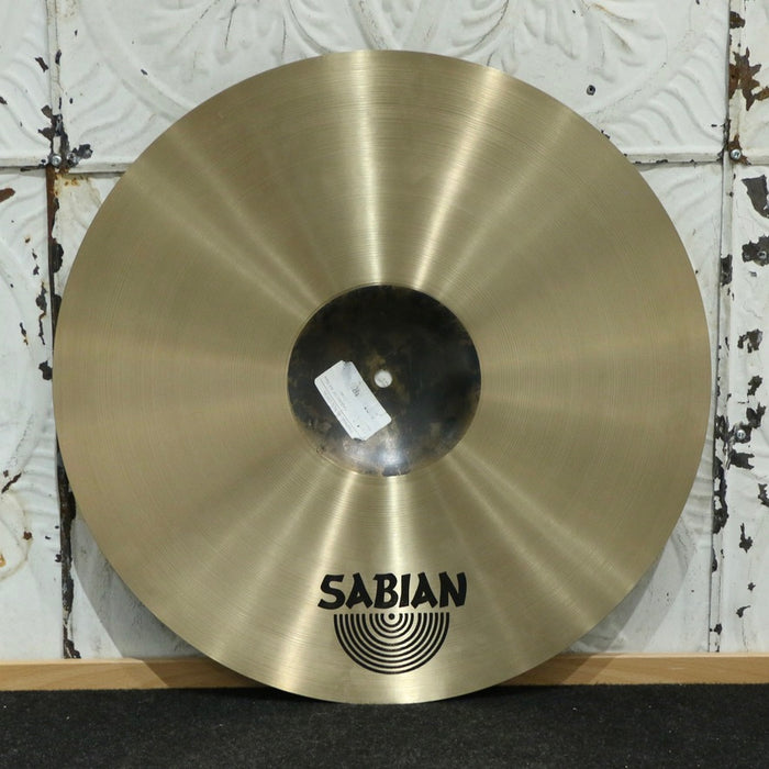 Cymbale crash usagée Sabian AA Raw Bell 18po (1400g)