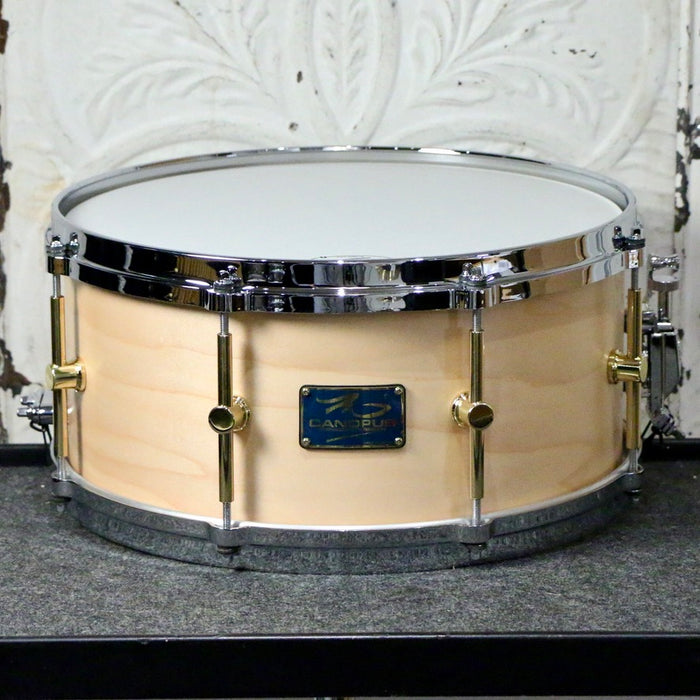 Canopus The Maple Snare Drum 14X6.5in - Natural Oil