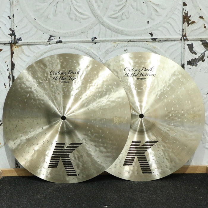 Cymbales hi-hat Zildjian K Custom Dark 14po (978/1250g)