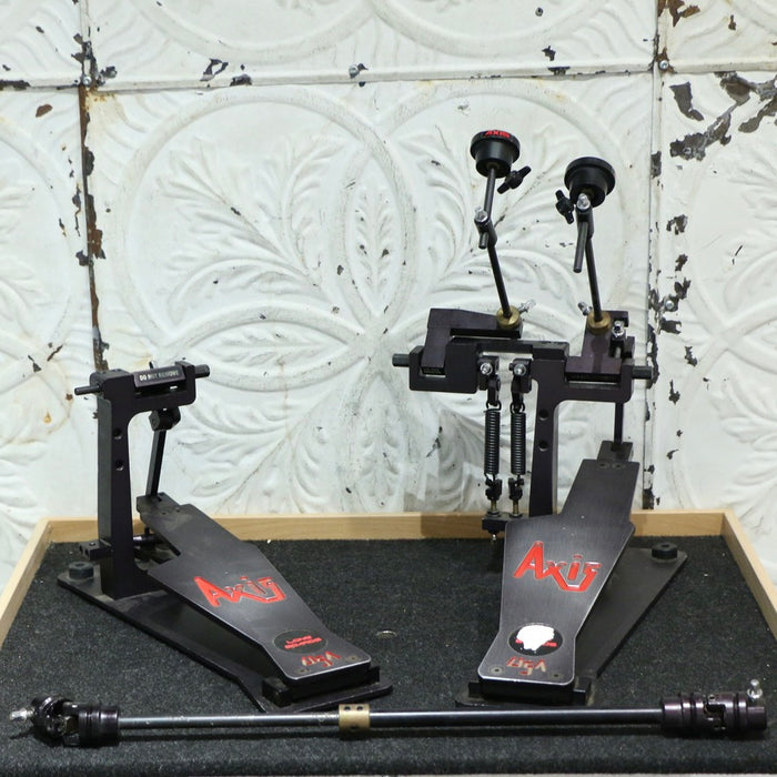 Used Axis Black Long Board Double Bass Drum Pedal