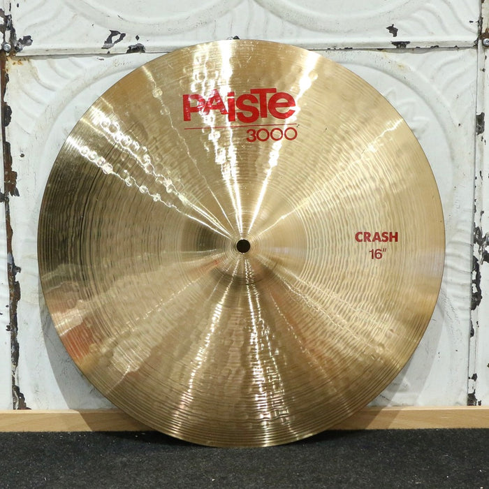 Cymbale crash usagée Paiste 3000 16po (1126g)
