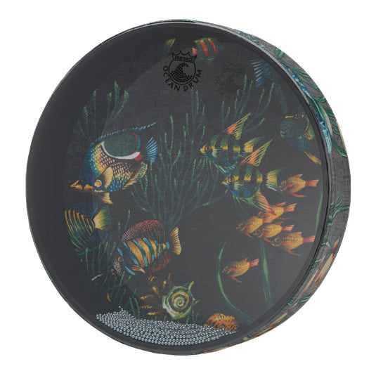 Remo Ocean Drum 12" - Fish Graphics