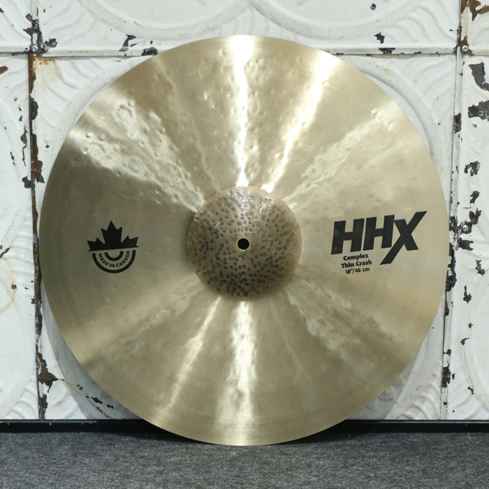 Sabian HHX Complex Thin Crash Cymbal 18in (1264g)