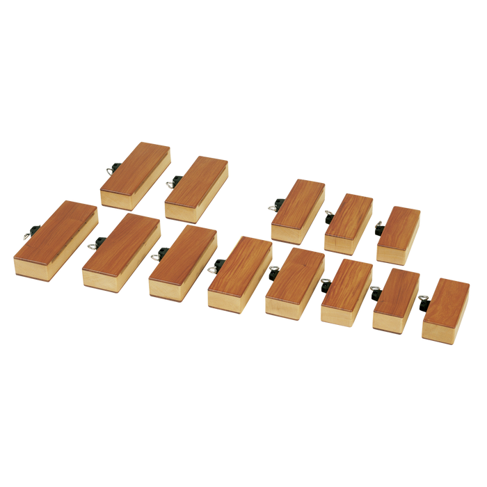 Kolberg 1470-C2 Wood blocks, tuned 1 chromatic octave C5-C6