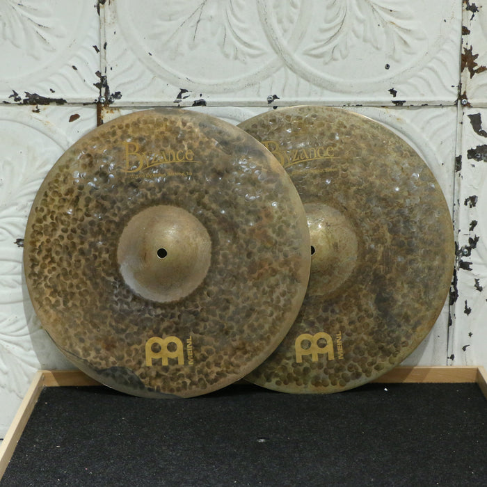 Cymbales hi-hat Meinl Byzance Extra Dry Medium Thin 15po - HANDPICKED (823/1397g)