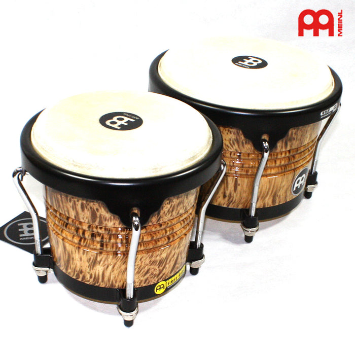 Meinl Marathon Designer Bongos 6 3/4-8in - Leopard Burl