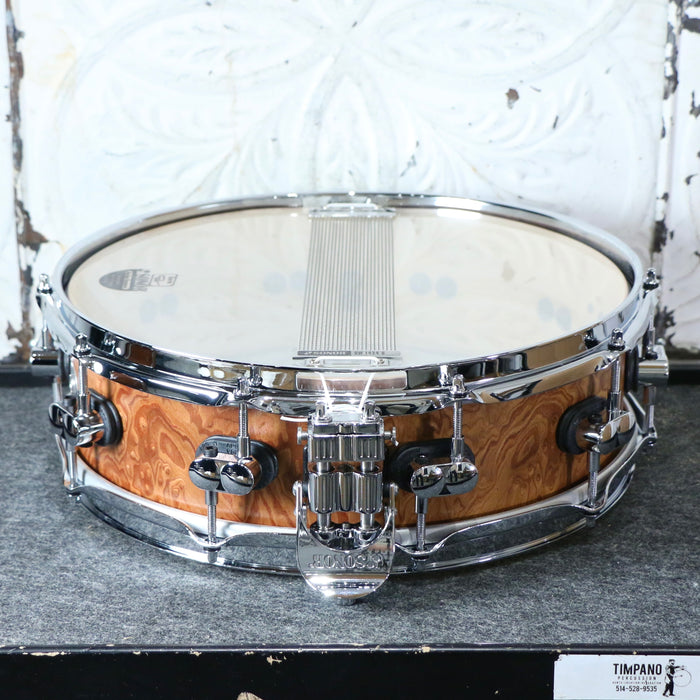 DEMO Sonor SQ2 Medium Maple Snare Drum 14X4.25in - Walnut Roots
