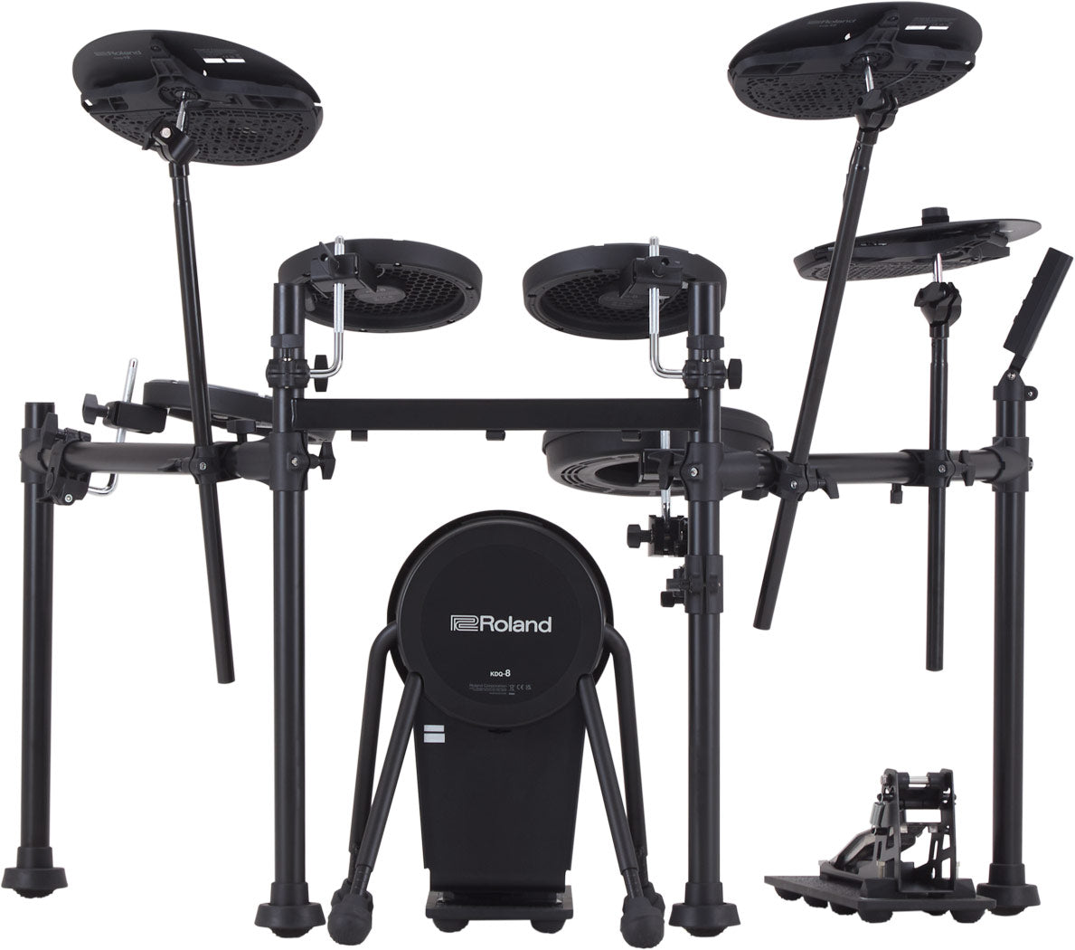 Roland VQD QUIET DESIGN Electronic Drum Kit - Timpano-percussion