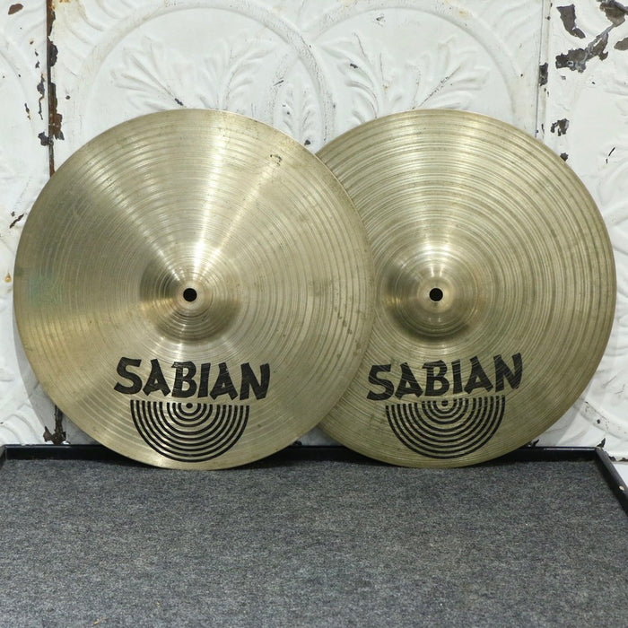 Cymbales hi-hat usagées Sabian XS20 Rock 14po (1312/1412g)