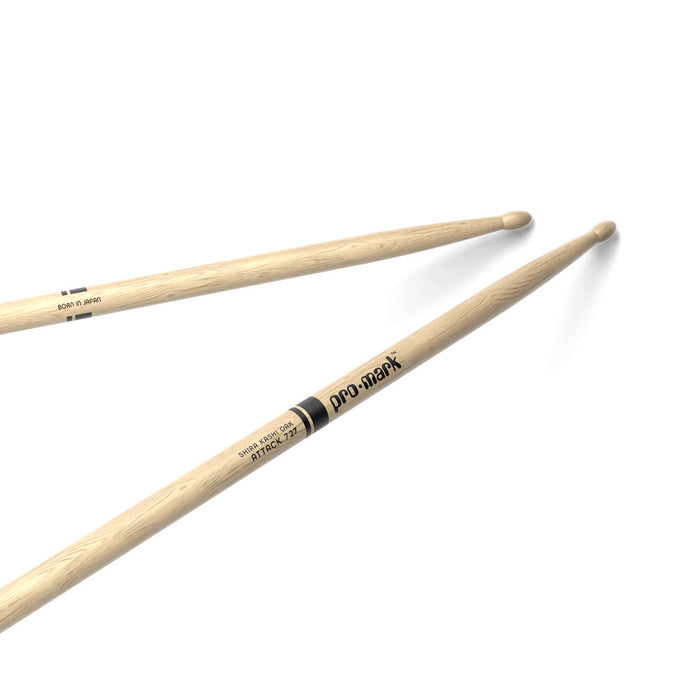 ProMark Attack 727 Drum Sticks - Shira Kashi Oak