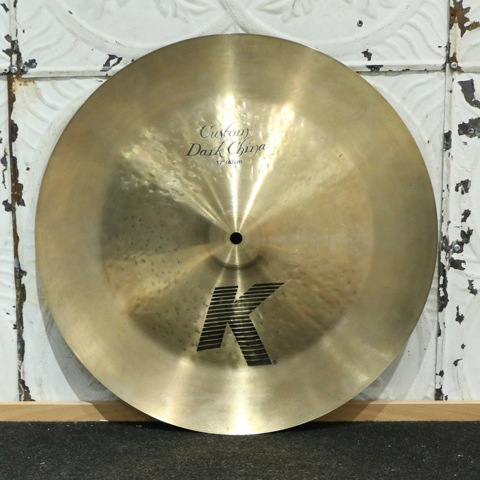 Used Zildjian K Custom Dark China Cymbal 17in (1016g)