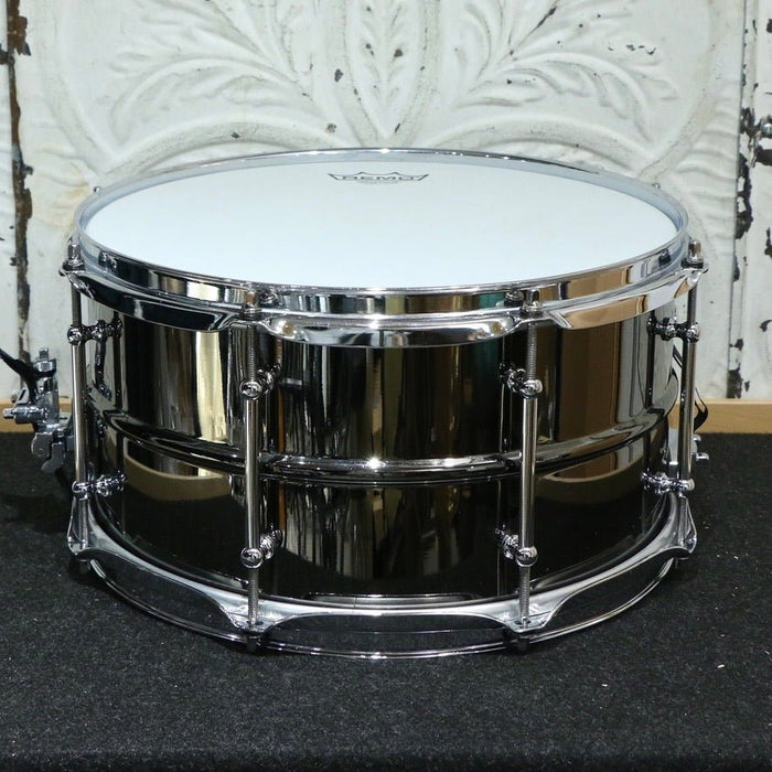 Used Evolution Nicko Brass Snare Drum 13X7in - Timpano - percussion
