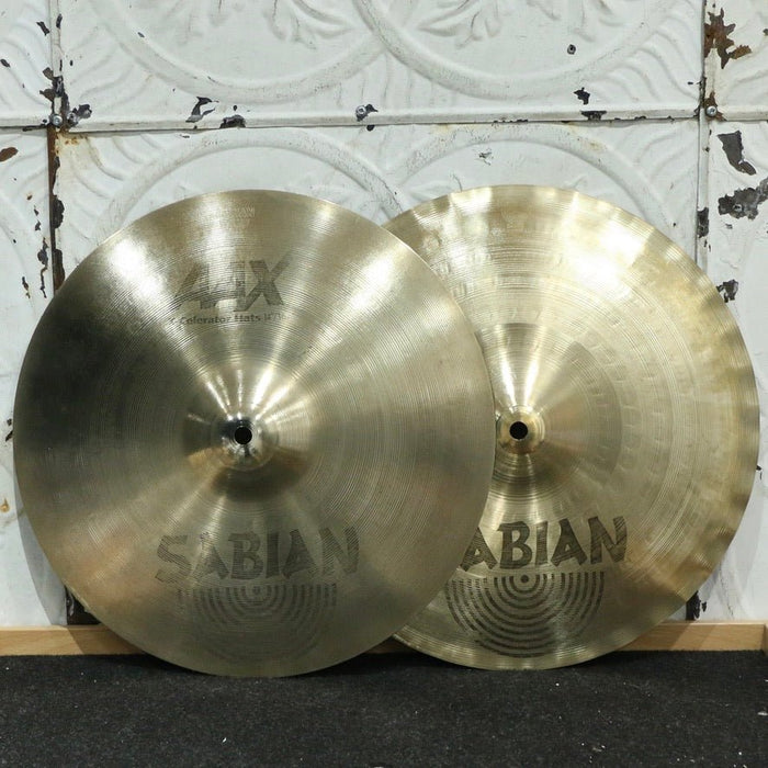 Used Sabian AAX X - Celerator Hi - Hat Cymbals 14in (970/1382g) - Timpano - percussion