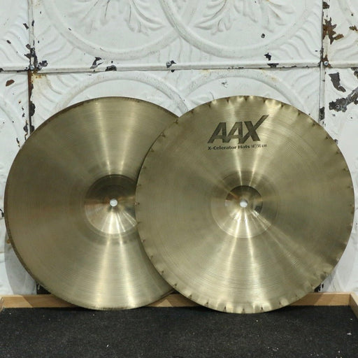 Used Sabian AAX X - Celerator Hi - Hat Cymbals 14in (970/1382g) - Timpano - percussion