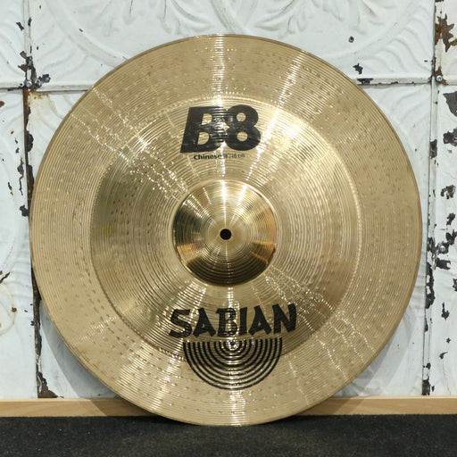 Used Sabian B8 China Cymbal 18in (1376g) - Timpano - percussion