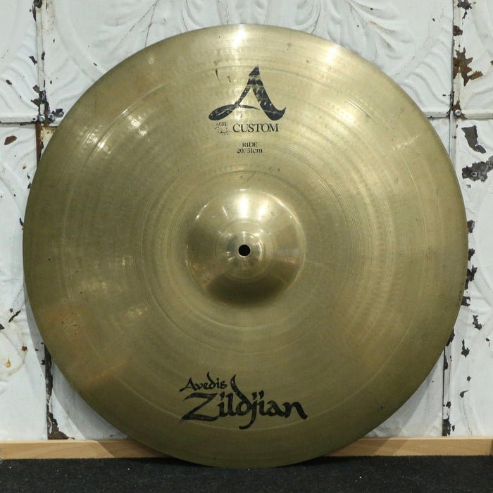 Used Zildjian A Custom Ride Cymbal 20in (2140g) - Timpano - percussion