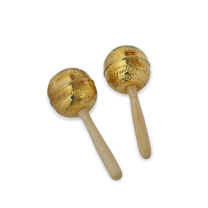 Kolberg 1626 maracas, pair - metal