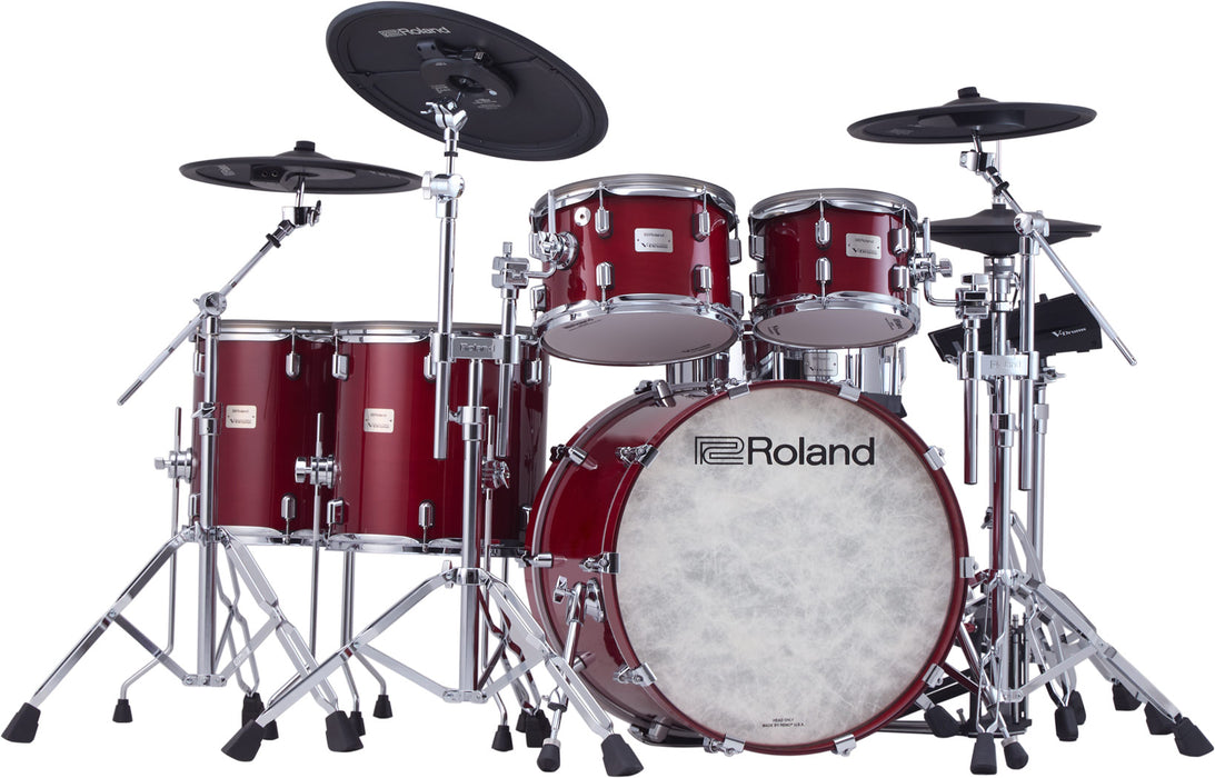 Roland Flagship VDRUMS Acoustic Design with V71 module GLOSS CHERRY