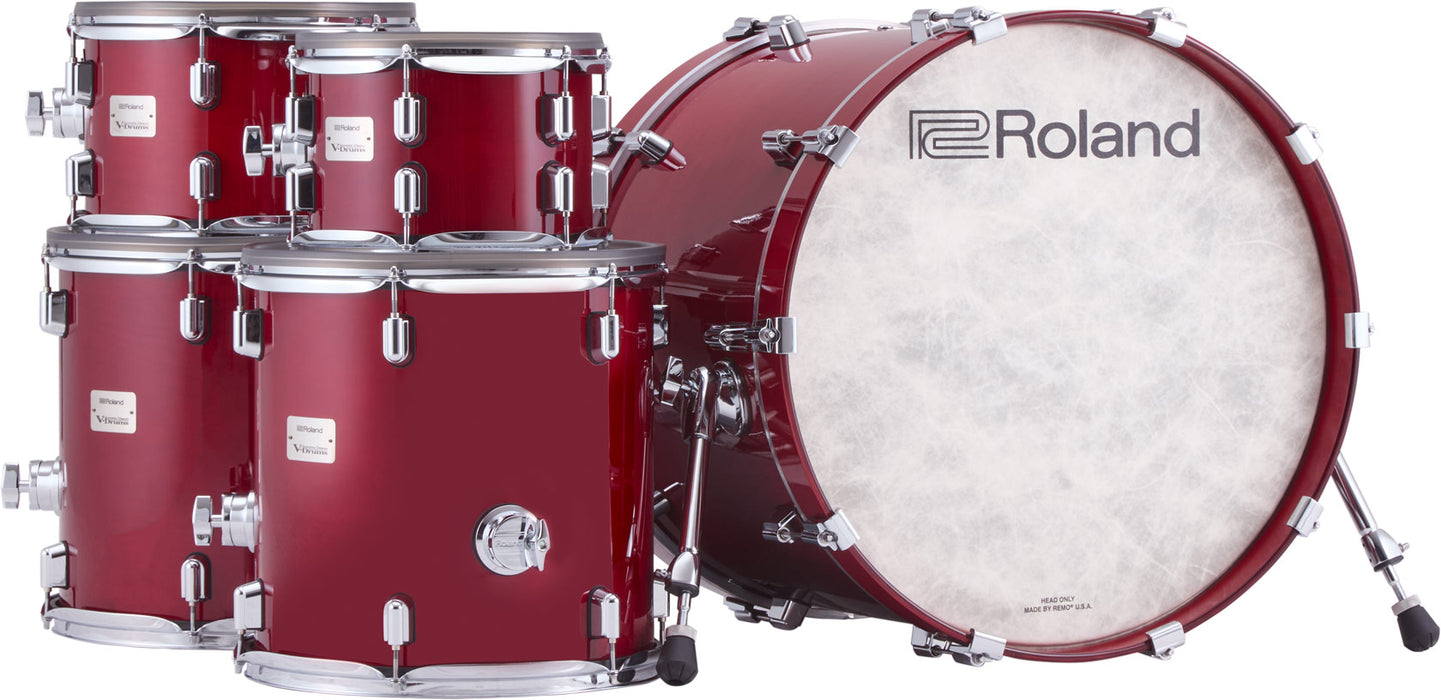 Roland Flagship VDRUMS Acoustic Design with V71 module GLOSS CHERRY