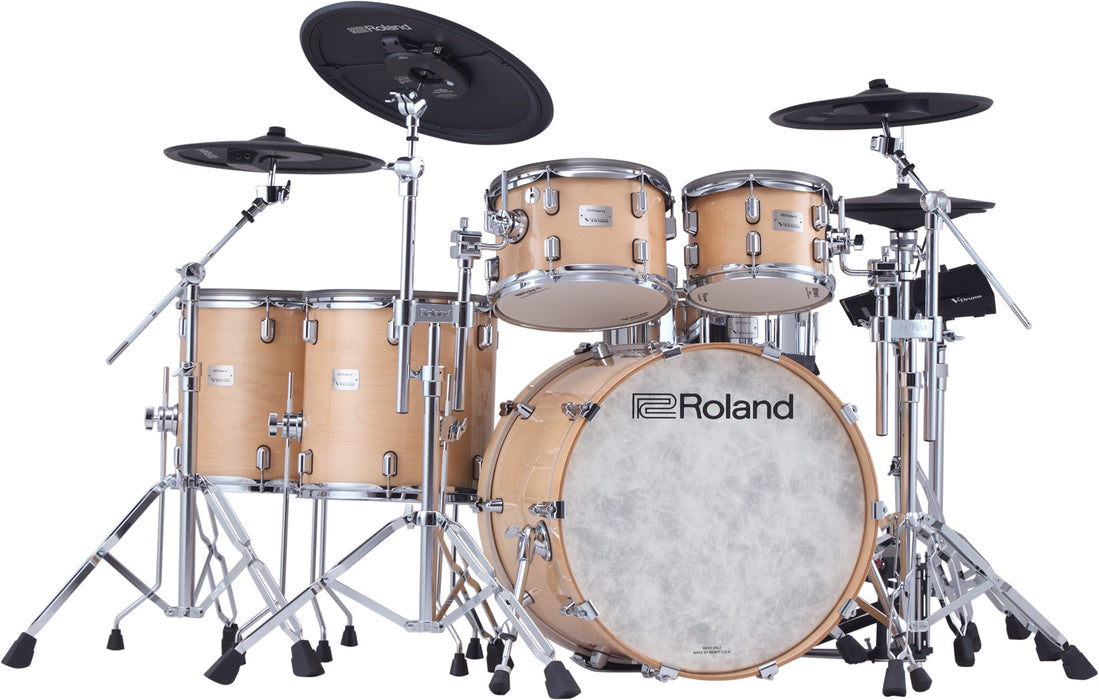 Roland Flagship VDRUMS Acoustic Design with V71 module GLOSS NATURAL