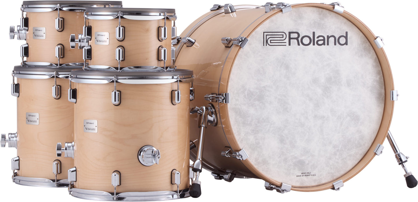 Roland Flagship VDRUMS Acoustic Design with V71 module GLOSS NATURAL