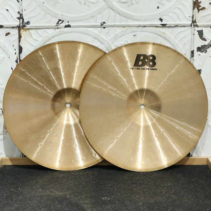 Used Sabian B8 Hi-Hat Cymbals 14in (968/1144g)
