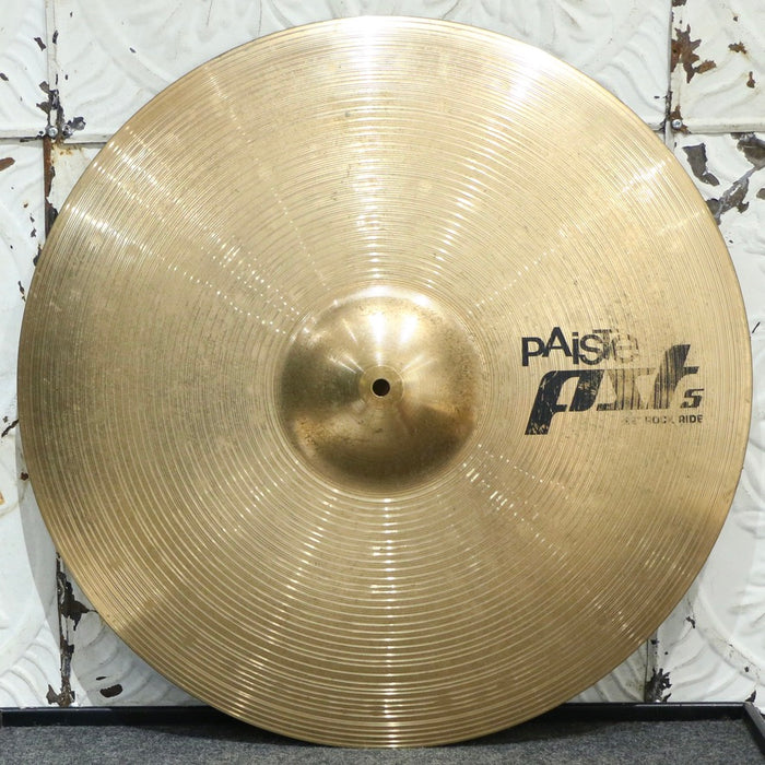 Cymbale ride usagée Paiste PST5 Rock 22po (3268g)