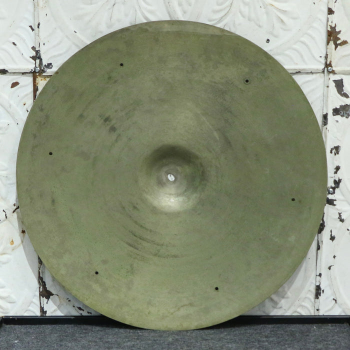 Cymbale ride usagée Zyn 20po (1726g) - keyhole, trous rivets