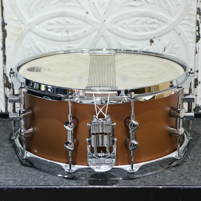 Used Sonor SQ1 Snare drum 14X6.5in Satin Copper