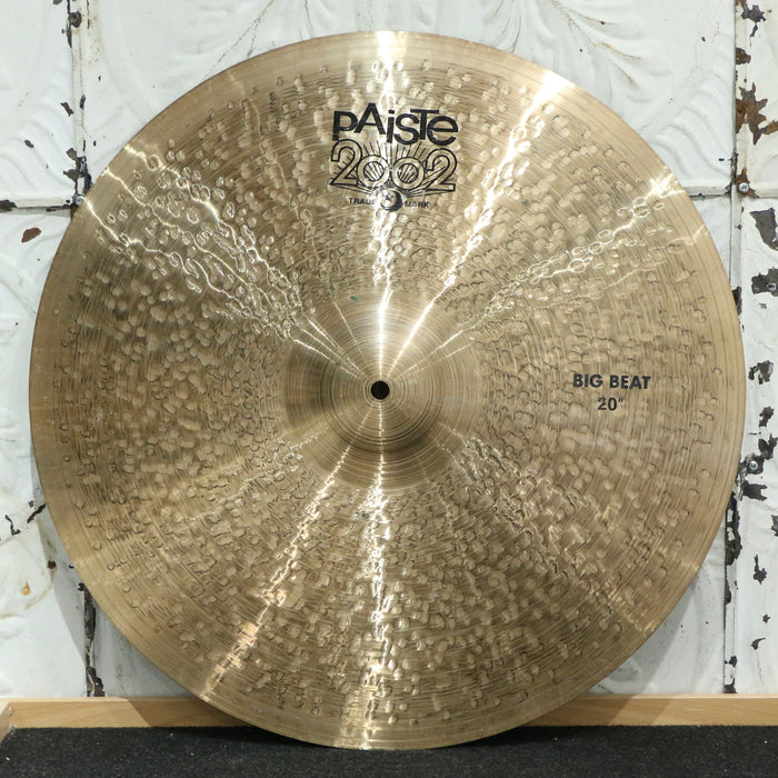 Used Paiste 2002 Big Beat Crash/Ride Cymbal 20in (1754g)