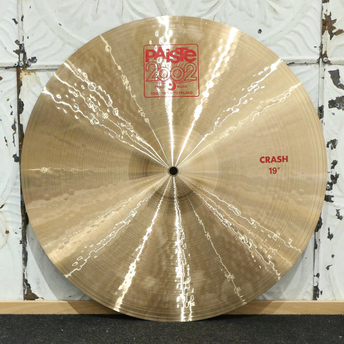 Used Paiste 2002 Crash Cymbal 19in (1654g)