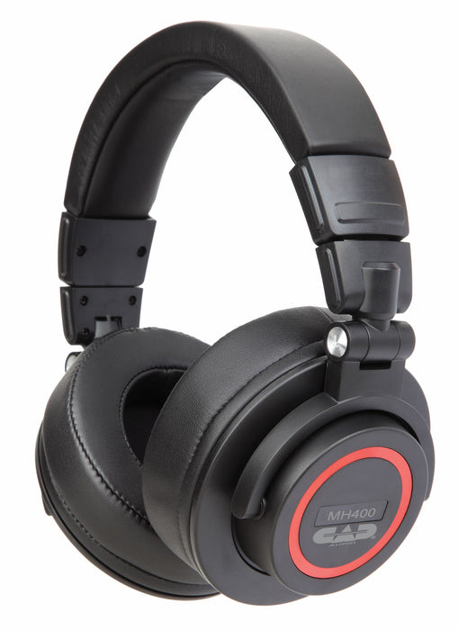 Écouteurs CAD Closed-Back Studio Headphones With 50mm Drivers, noir