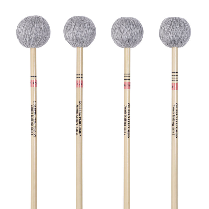 Kolberg R706 marimba mallets Jasmin Kolberg Solo 2 red set of 4