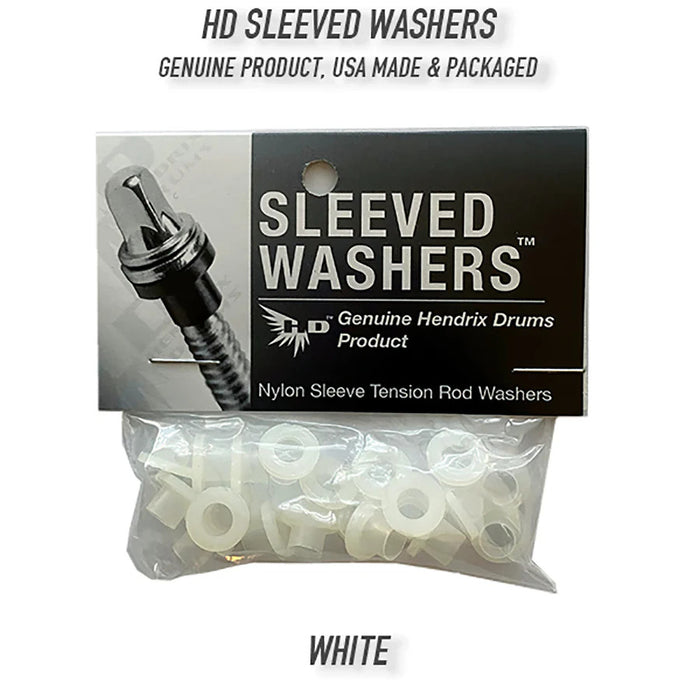 Washer en nylon sleeved Hendrix blanc (pack de 20)