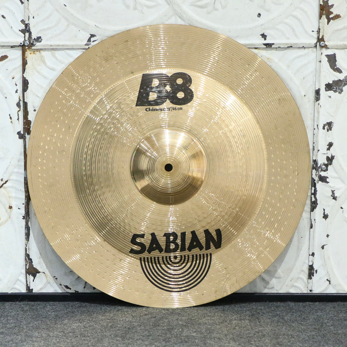 Used Sabian B8 Chinese Cymbal 18in