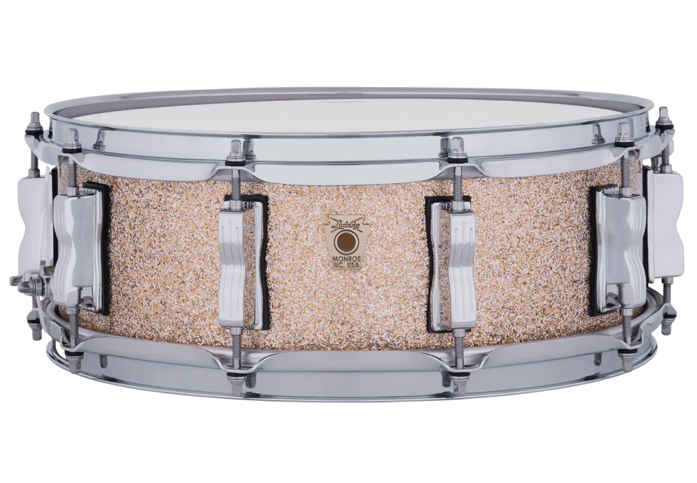 Caisse claire Ludwig Classic Maple - CHAMPAGNE Sparkle - 5x14 pouces