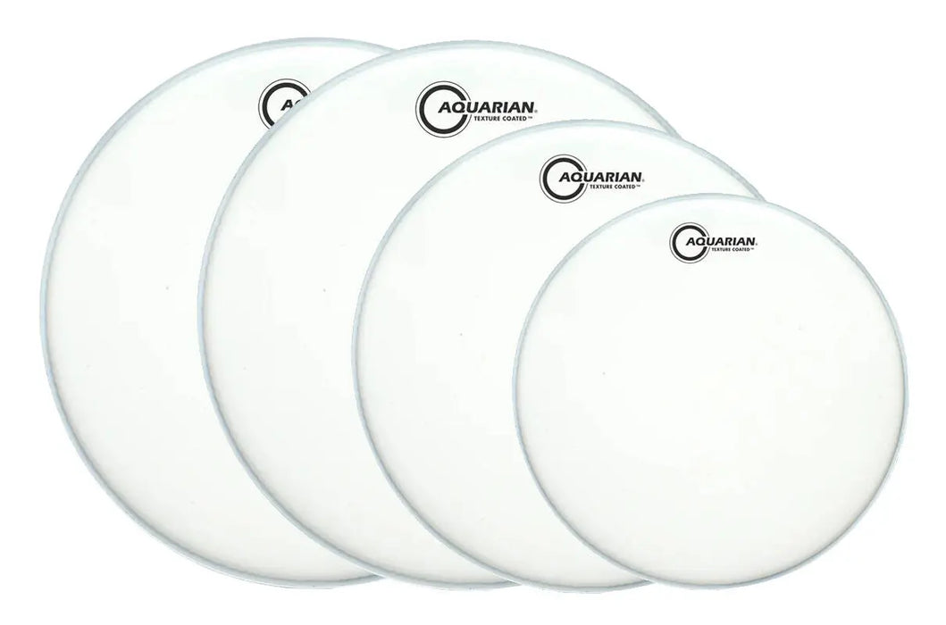 Aquarian Texture Coated Head Pack 10-12-14-14in