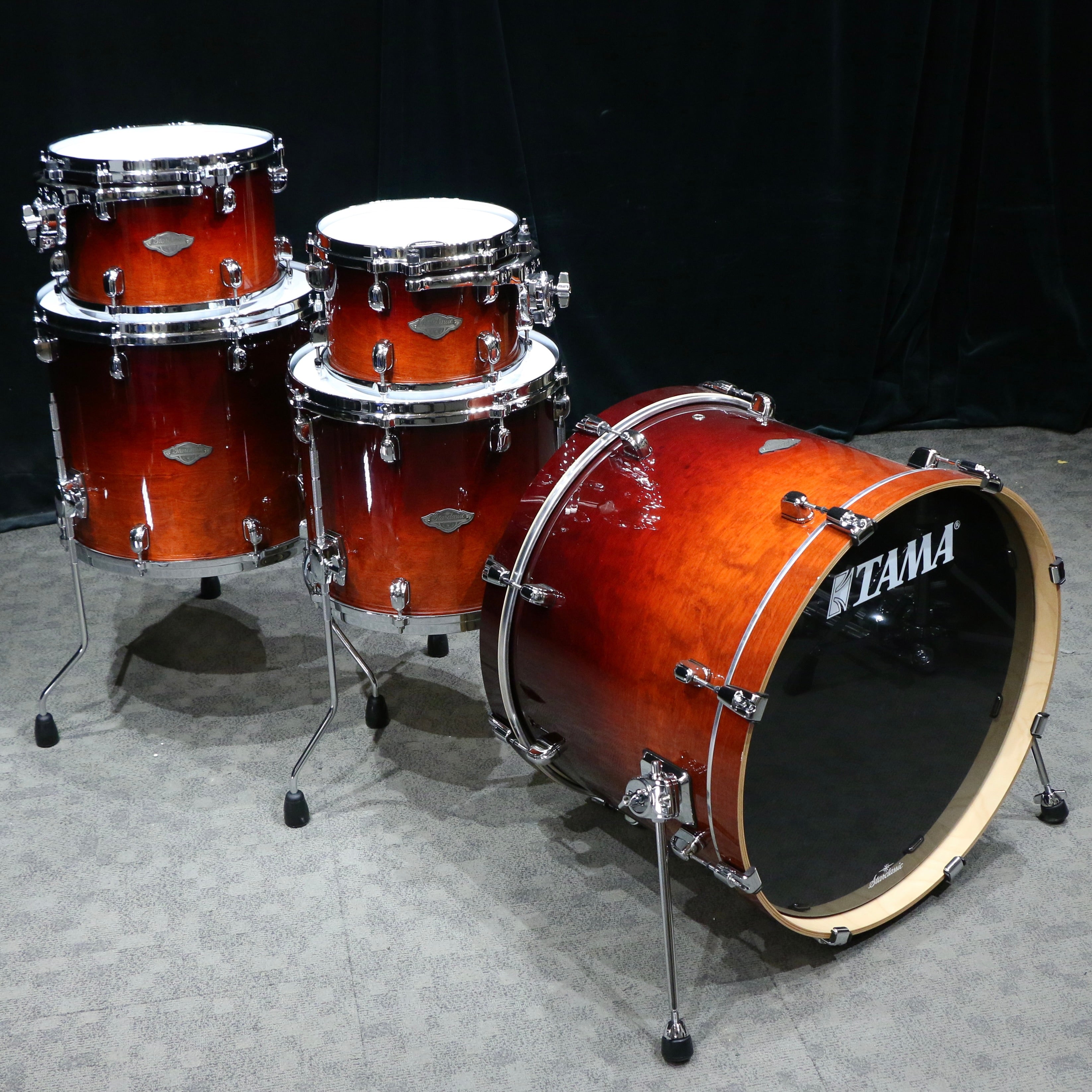 tamago♬ Tanner Mark Men's Jaw Dropper Hand Tooled Square Toe Boots