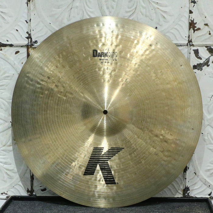 Cymbale ride usagée Zildjian K Dark medium 22po (2896g)