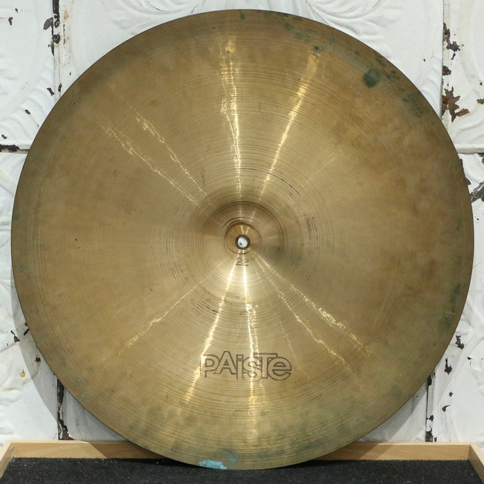 Used Paiste 2002 Black Label Ride Cymbal 22in (2898g)