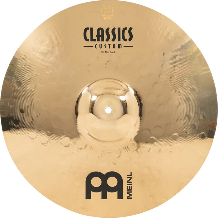 Cymbale crash Meinl Classics Custom Thin 16po