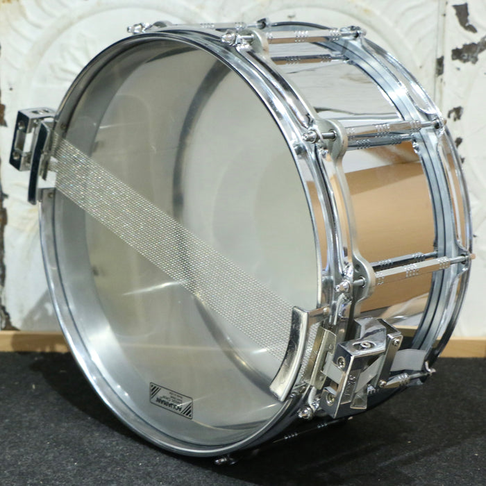 Used Pearl Free Floating Steel Snare Drum 14X6.5in