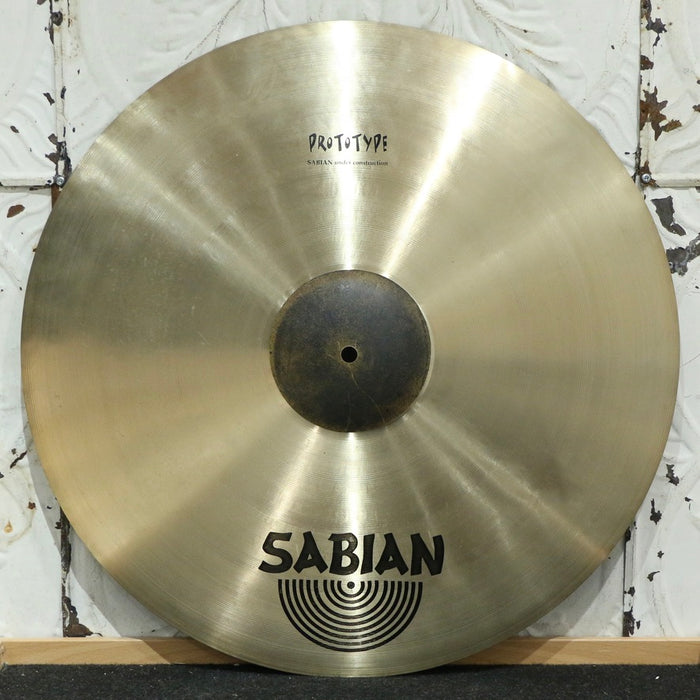 Cymbale ride usagée Sabian AAX Prototype 22po (2762g)