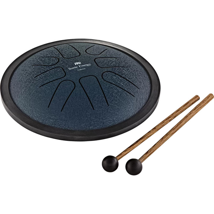 Meinl Sonic Energy Small Steel Tongue Drum, G Minor, Navy Blue