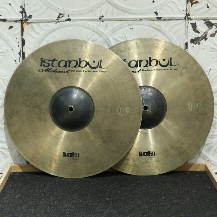 Used Istanbul Mehmet BlackBell Hi-Hat Cymbals 16in (1296/1512g)