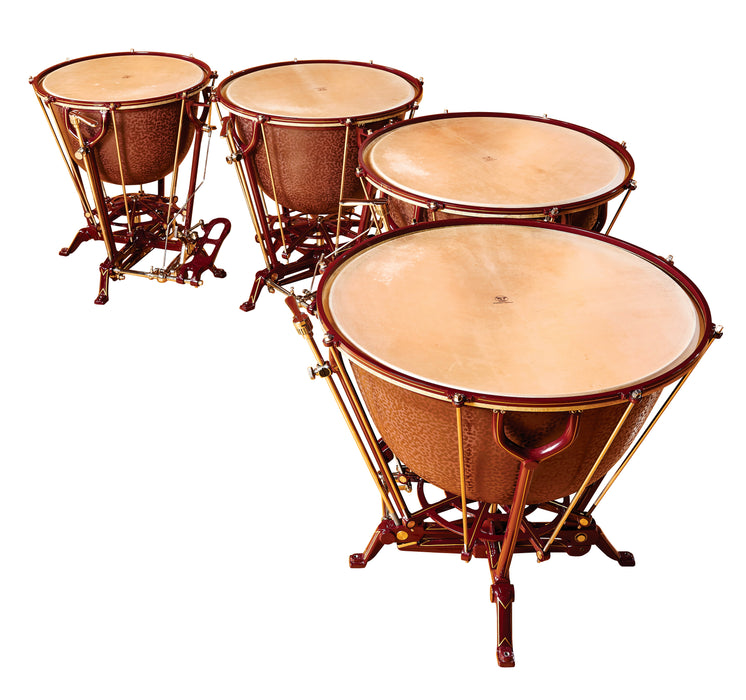 Adams Vintage Dresden timpani Kalfo heads no wheels 23-26-29-32in - german