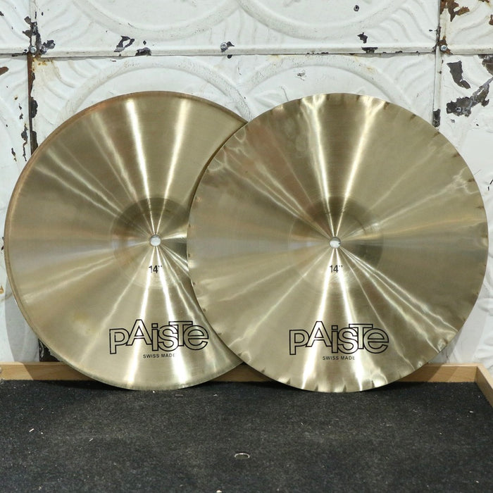 Used Paiste Formula 602 Sound Edge Hi-Hat Cymbals 14in (853/1012g)