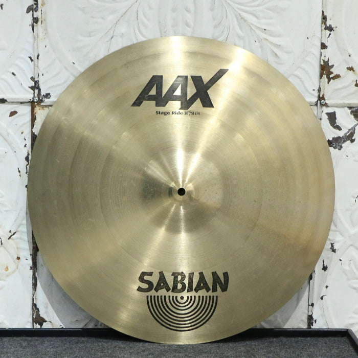 Used Sabian AAX Stage Ride Cymbal 20in (2428g)