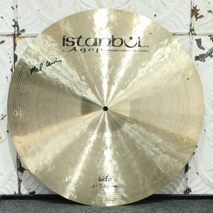 Cymbale ride Istanbul Agop Mel Lewis 21po (2190g) - avec rivets